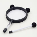 Orff Lolly Tambourine Percussion Drum Musical Instruments for Child (Panda)