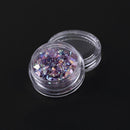 4boxes/set Shell Nail Glass Paper DIY Fluorescent UV Glue Thin Nail Paster