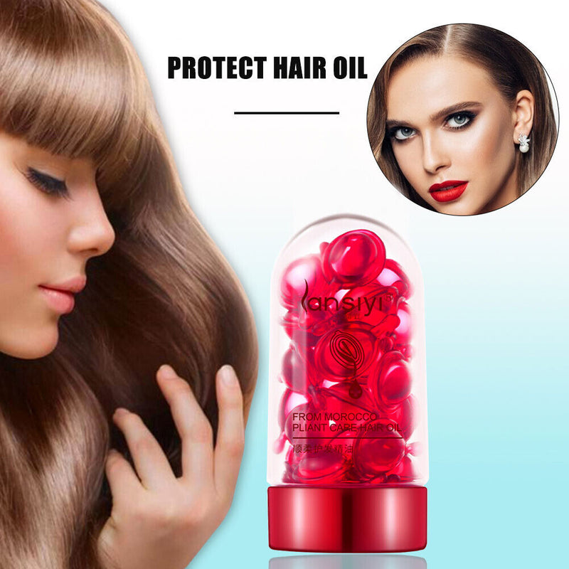 Hair Care Essential Oil Capsule Anti-Drying Nourishing Oil Shampoo Tools
