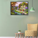 5D Diamond Painting DIY running water Full Round Drill Mosaic Picture
