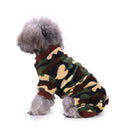 Pet Dog Breathable Camouflage Sweater Coat Winter Warm Casual Costume (XL)