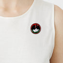 Fashion Round Boat Clown Brooches Enamel Badges for Women Men Shirts Jacket Pins