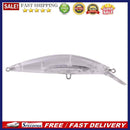 Blank Hard Fishing Lures Crankbait Wobblers Unpainted Fishing Lure Bodies T