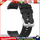 22mm Silicone Wrist Strap Band w/Buckle for Amazfit GTR 47mm (Black) Newly