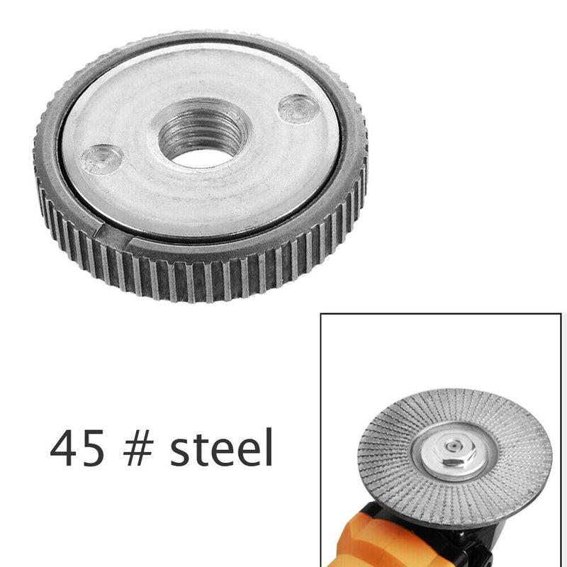 Locking Plate Chuck for M14 Angle Grinder Quick Release Nut Clamp Device Newly