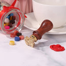 Bowknot Wax Seal Stamp Lacquered Print Embossed Seal Invitation Envelope Decor