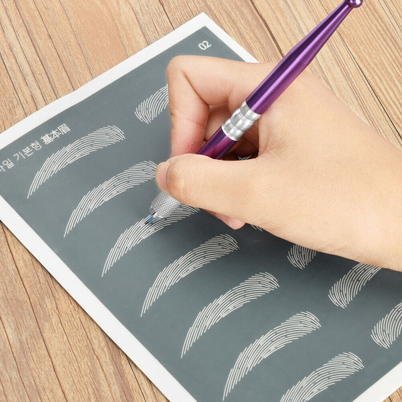 1mm Tattoo Training Pad Eyebrow Face Microblading Skin Tattoo Beginner Practi