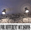 Balcony Hallway Light Fixture Iron Ball Art Porous 15CM Ceiling Lamp Simple