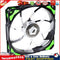 ID-COOLING PL-12025 PC Fan LED 120mm Fan with De-Vibration Rubber (Green) Newly