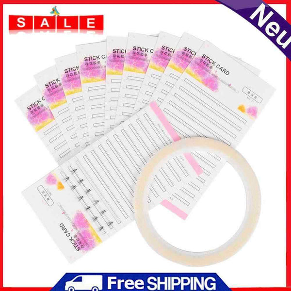 Premade Fans Volume Lash Storage 2mm Sticky Strip Makeup Eyelash Extension Stora