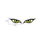 2pcs Universal Eyes Rearview Mirror Stickers for Car Auto Motorcycle Decorations