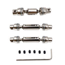 For WPL 6WD B14 B24 B16 B36 Metal Drive Shaft Transmission Drive Shaft 6x6