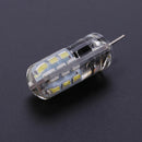 G4 LED Lamp 2W DC 12V 24 SMD3014 110LM White LED Silicone Corn Bulb Light Newly