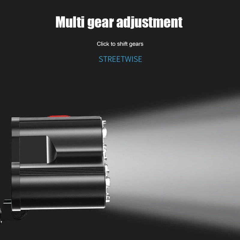 7LED Flashlight USB Rechargeable 4 Modes Outdoor Camping Cycling Head Light