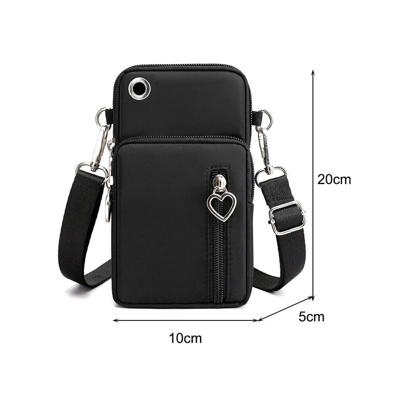 Purse Large Capacity Wrist Bag for Outdoor Sports Running Fitness Portable Coin