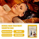 1 bag herbal hair shampoo filter bags herbal, treatment of hair loss`