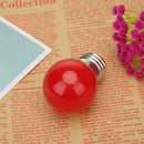 Colorful Globe Light Bulb E27 3W SMD2835 LED Lamp Bar Home Decor (Red) Newly