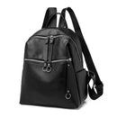 Women Backpack PU Leather Shoulder Bag Student Girls Travel School Bags