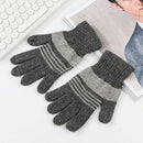 Screen Hand Warmer Knitted Gloves Full Fingered Mittens Short Wrist Gloves
