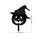 Halloween Acrylic Plugin Art Sculpture Pumpkin Insert Lawn for Outdoor Cour