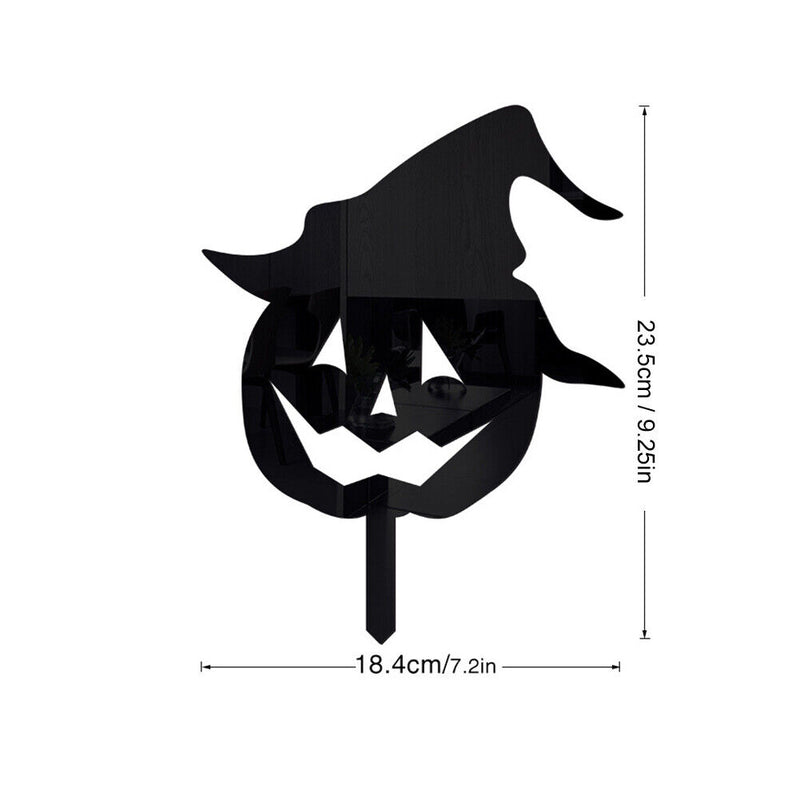 Halloween Acrylic Plugin Art Sculpture Pumpkin Insert Lawn for Outdoor Cour
