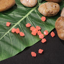 100pcs Luminous Glowing Stones Glow in the Dark Garden Decor Pebble (C) Newly