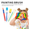Gouache Oil Painting Brush Graffiti Tool Plastic Sponge Brush Tool Ku
