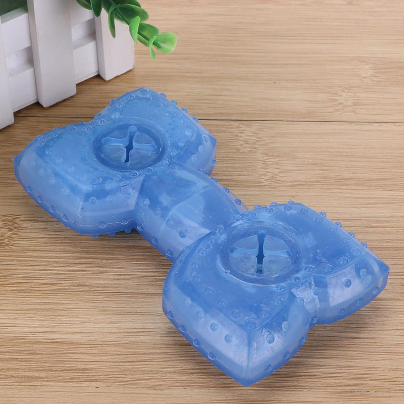 Pet Dog Soft Silicone Permanent Resistant Bite Tooth Cleaning Ice Chewing