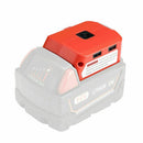Phone Charger Li-ion Battery Adapter For Milwaukee M18 18V-20V Li-ion Battery