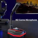 Desktop Capacitive M2 RGB Noise Reduction Computer Live Microphone (USB