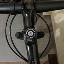 Bicycle Stem Top Beer Bottle Cap for 28.6mm Fork Tube Headset Cover (Black)