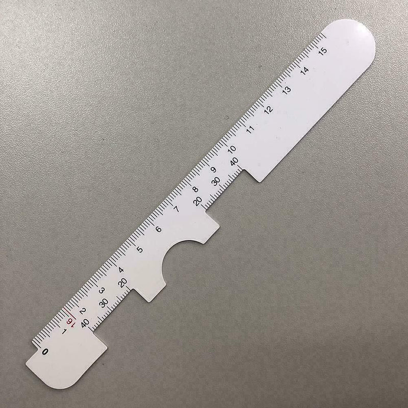 1*, Spectacle Accessories: Pupil Distance Ruler, Small W0T3 Ruler PD O8Y5
