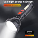 1pc Powerful Flashlight Rechargeable Outdoor Multifunction LED-CO