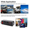 Cigarette Lighter Socket USB Car Charger Voltmeter with Rocker Switch+Wire Newly