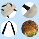 Jungle scenery Printed Shoulder Shopping Bag Casual Large Tote Handbag