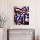 Face Flower Oil Paint By Numbers Kit DIY Acrylic Painting on Canvas Frameless