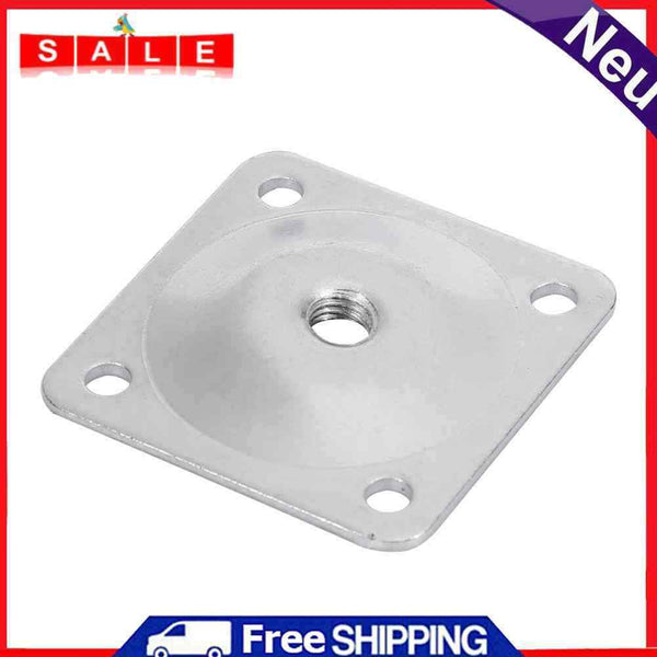 Furniture Hardware Table Leg Mounting Plate, Sofa Plates, Hinge, 10 Pieces