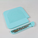 Handmade Quilter Grid Guide for Paper Folding Craft Paper Quilling (Blue) Newly