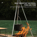 Outdoor Hanging Hook S-Shaped Pot Pan Lamp Holder for Camping Hiking (2pcs)