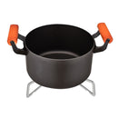 Outdoor Camping Stainless Steel Stove Rack Steaming Rack Cross Stand Pot Rack