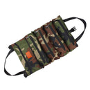 Roll Up Tool Storage Bag Outdoor Oxford Carrier Pouch (Forest Camouflage) Newly