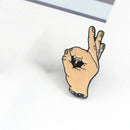 Rose Flower Brooches Coffee Cup Badges Jacket Backpack Decor Jewelry for Kids
