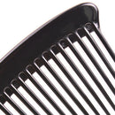 Large Wide Tooth Comb Handle Detangling Reduce Hair Loss Brush Tool (Black)