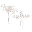 Crystal Wedding Hair Jewelry Hair Clips Headpieces Women Hairpins Headwear