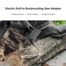 Electric Drill Chainsaw Conversion Head Saw Reciprocating Cutting Blade Handle\