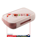 Egg Storage Box Drawer Type Egg Tray Container with Date Reminder (Pink) Newly