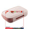 Egg Storage Box Drawer Type Egg Tray Container with Date Reminder (Pink) Newly