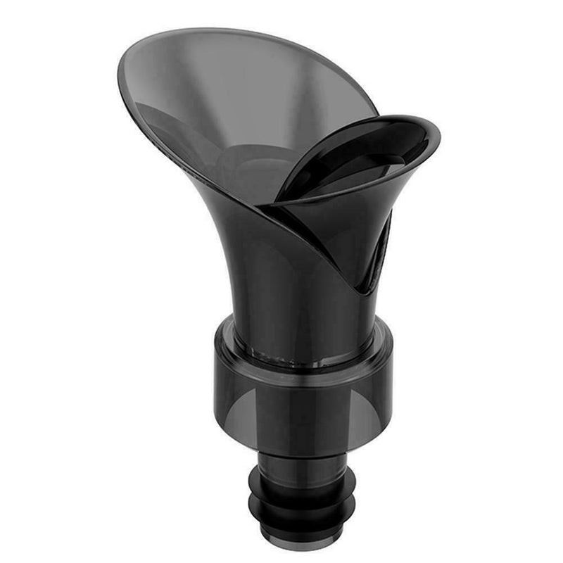 Red Wine Stopper Pourer Funnel Pouring Decanter Silicone Fresh Wine Keep L0U0