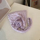 Women Simple Fashion Messenger Bag Soft Fur Solid Color Autumn Travel Handbag