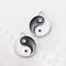 Earrings Making Yin Yang Pendant Tai Chi Charms Jewelry Accessories White Black